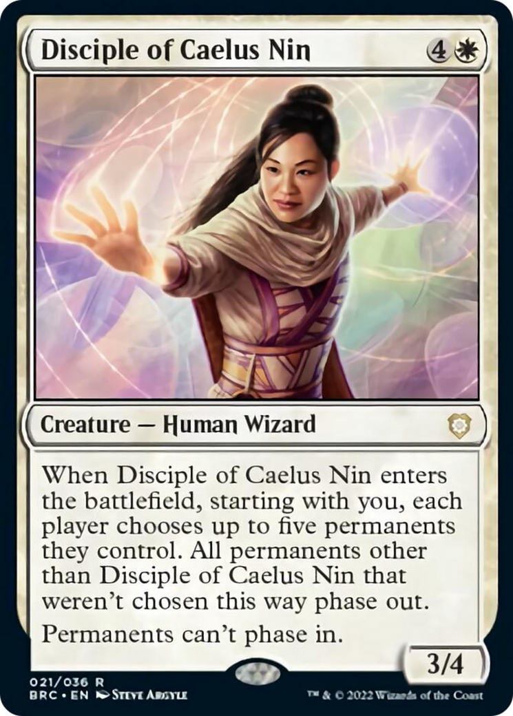 Disciple of Caelus Nin [The Brothers' War Commander] | Kessel Run Games Inc. 