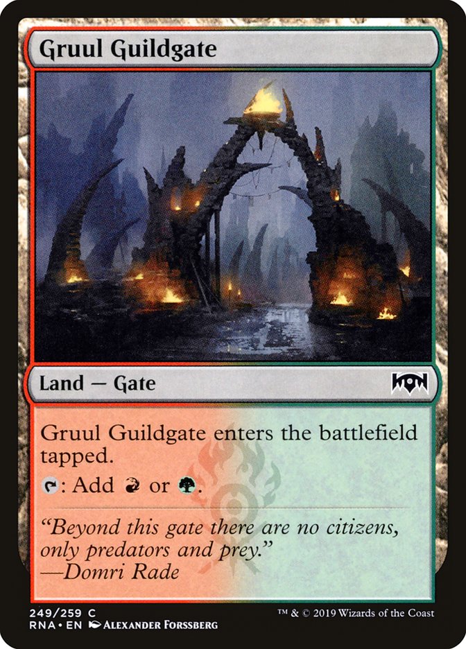 Gruul Guildgate (249/259) [Ravnica Allegiance] | Kessel Run Games Inc. 