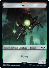 Necron Warrior // Insect Double-Sided Token [Warhammer 40,000 Tokens] | Kessel Run Games Inc. 