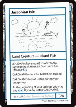 Jasconian Isle (2021 Edition) [Mystery Booster Playtest Cards] | Kessel Run Games Inc. 