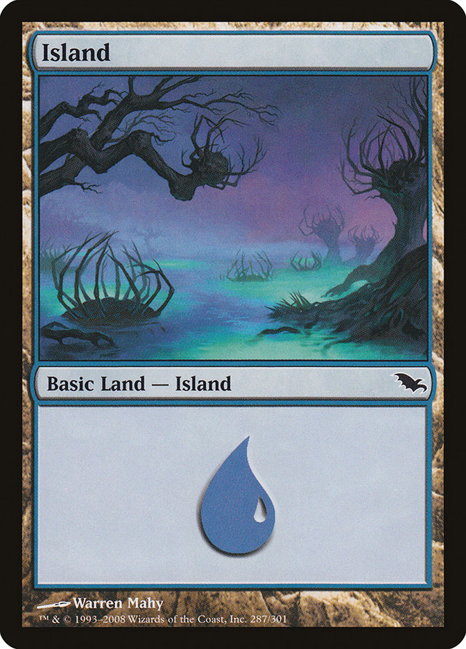 Island (287) [Shadowmoor] | Kessel Run Games Inc. 