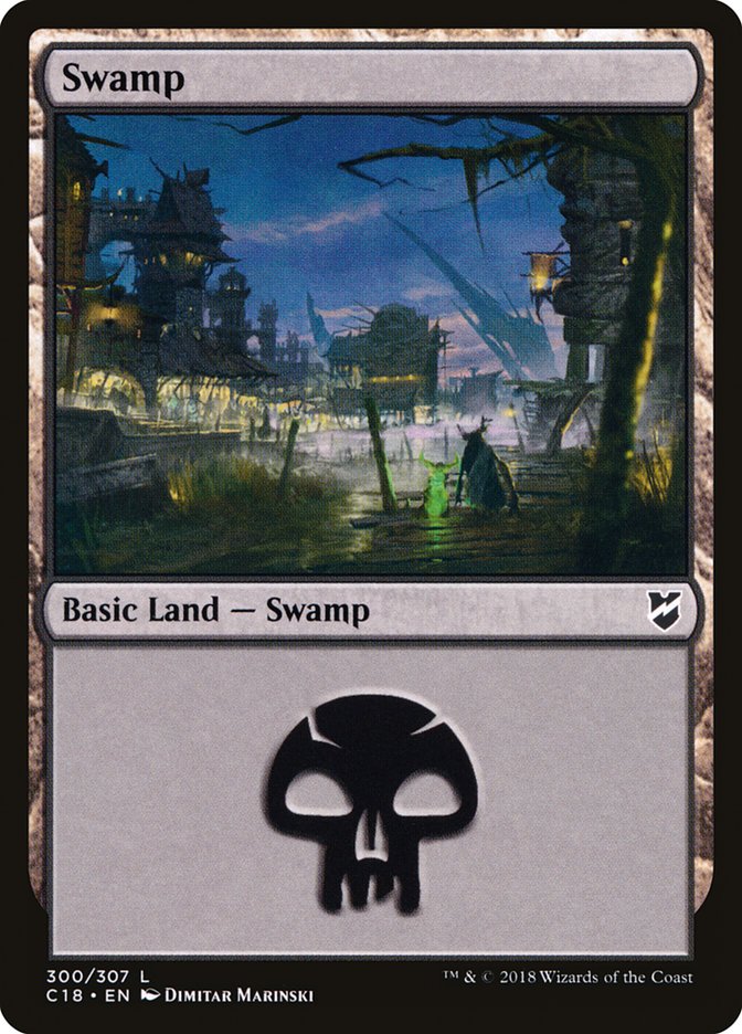 Swamp (300) [Commander 2018] | Kessel Run Games Inc. 