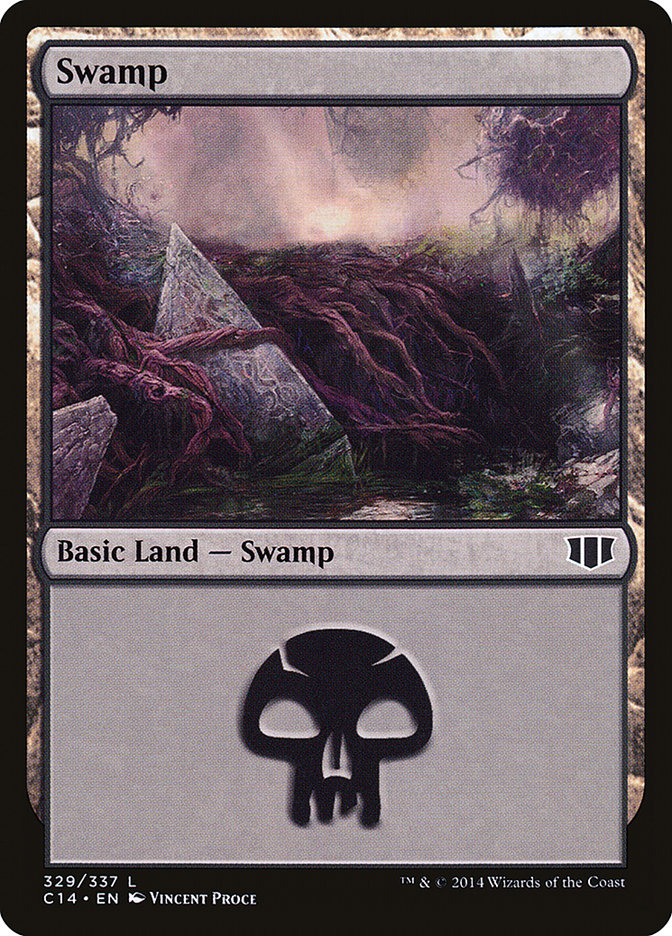 Swamp (329) [Commander 2014] | Kessel Run Games Inc. 
