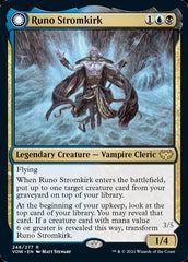 Runo Stromkirk // Krothuss, Lord of the Deep [Innistrad: Crimson Vow] | Kessel Run Games Inc. 