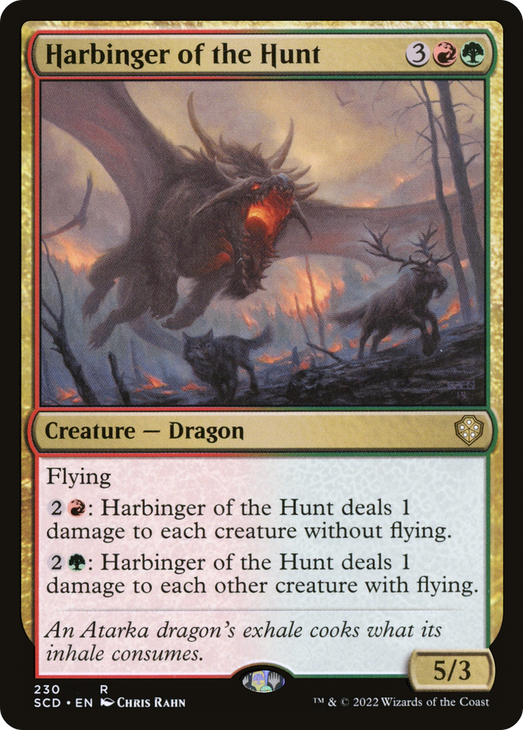 Harbinger of the Hunt [Starter Commander Decks] | Kessel Run Games Inc. 