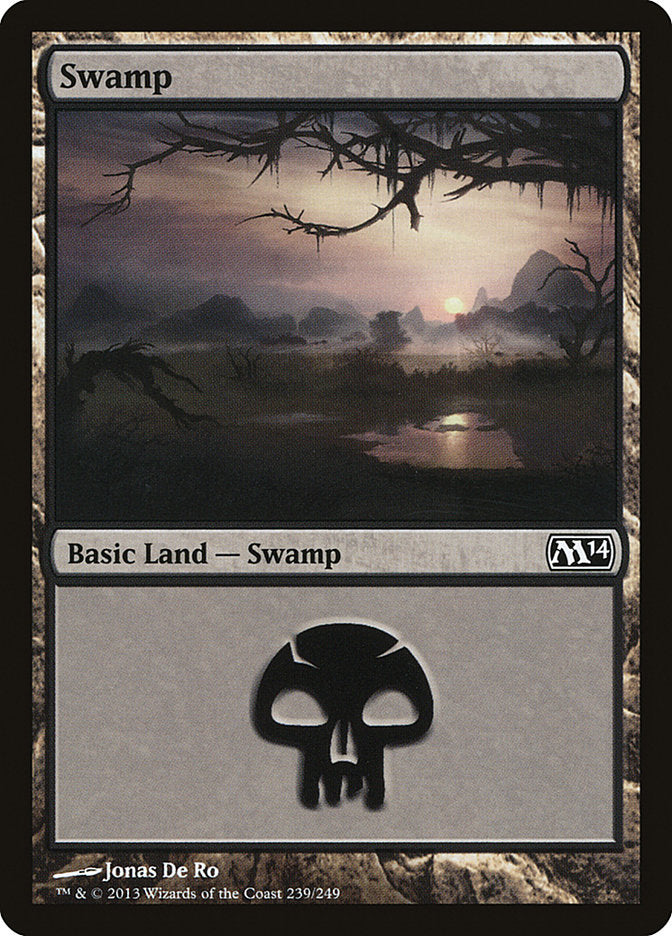 Swamp (239) [Magic 2014] | Kessel Run Games Inc. 
