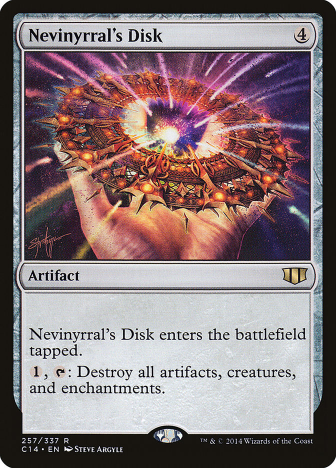 Nevinyrral's Disk [Commander 2014] | Kessel Run Games Inc. 