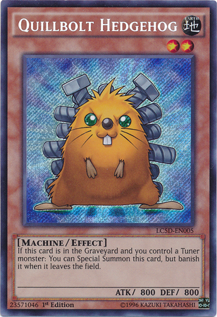 Quillbolt Hedgehog [LC5D-EN005] Secret Rare | Kessel Run Games Inc. 