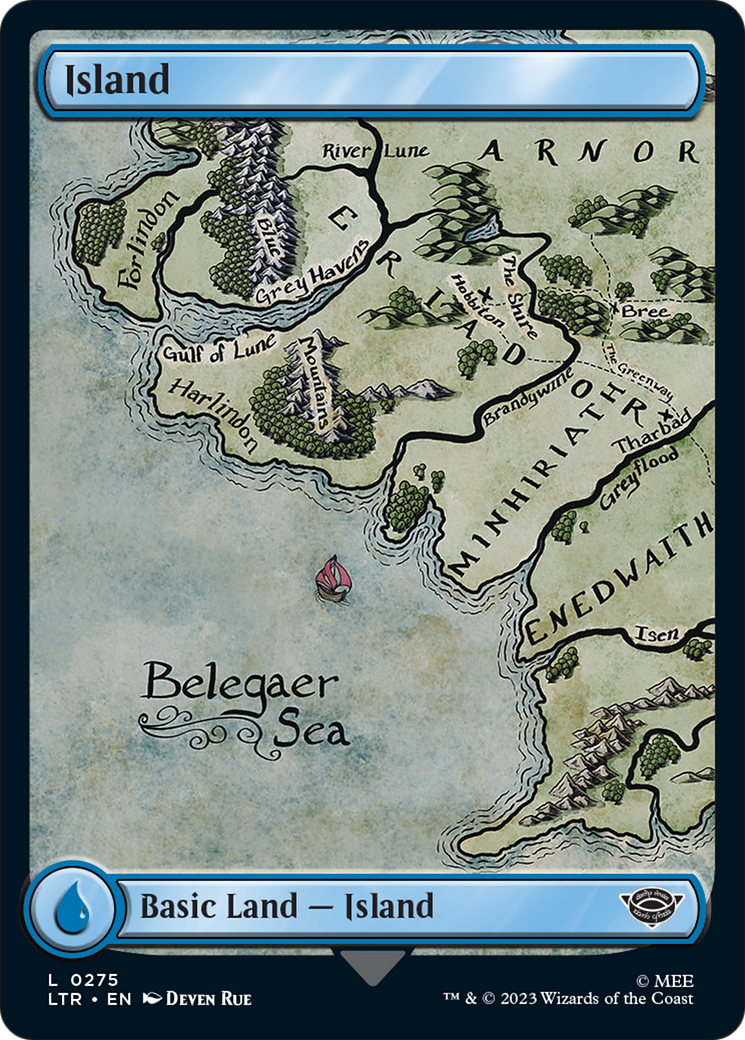 Island (275) [The Lord of the Rings: Tales of Middle-Earth] | Kessel Run Games Inc. 