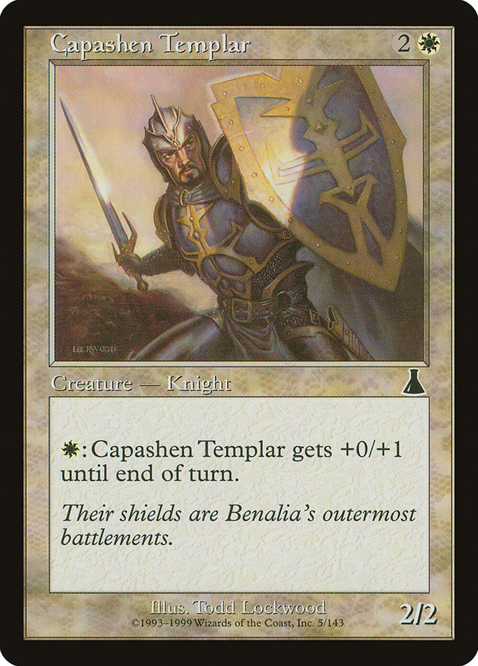 Capashen Templar [Urza's Destiny] | Kessel Run Games Inc. 
