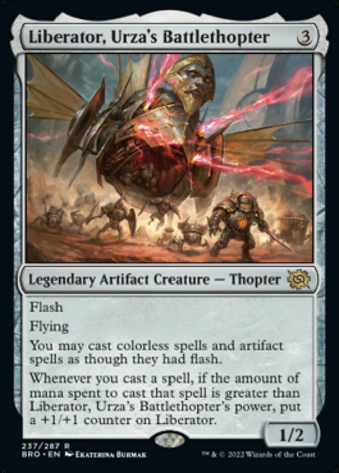 Liberator, Urza's Battlethopter [The Brothers' War] | Kessel Run Games Inc. 
