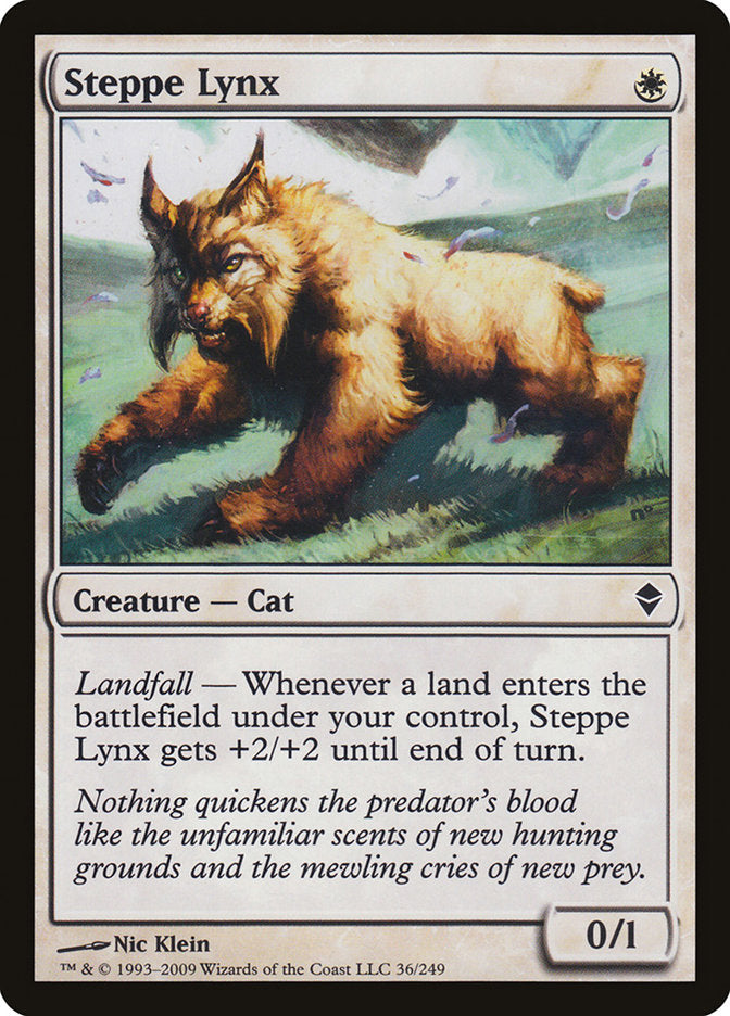 Steppe Lynx [Zendikar] | Kessel Run Games Inc. 
