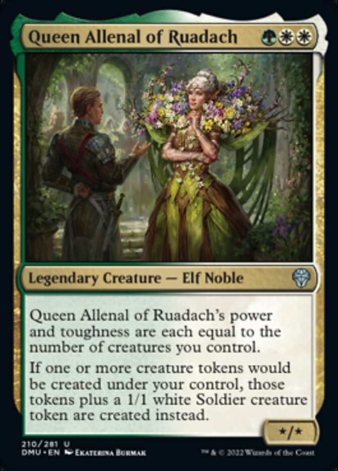 Queen Allenal of Ruadach [Dominaria United] | Kessel Run Games Inc. 