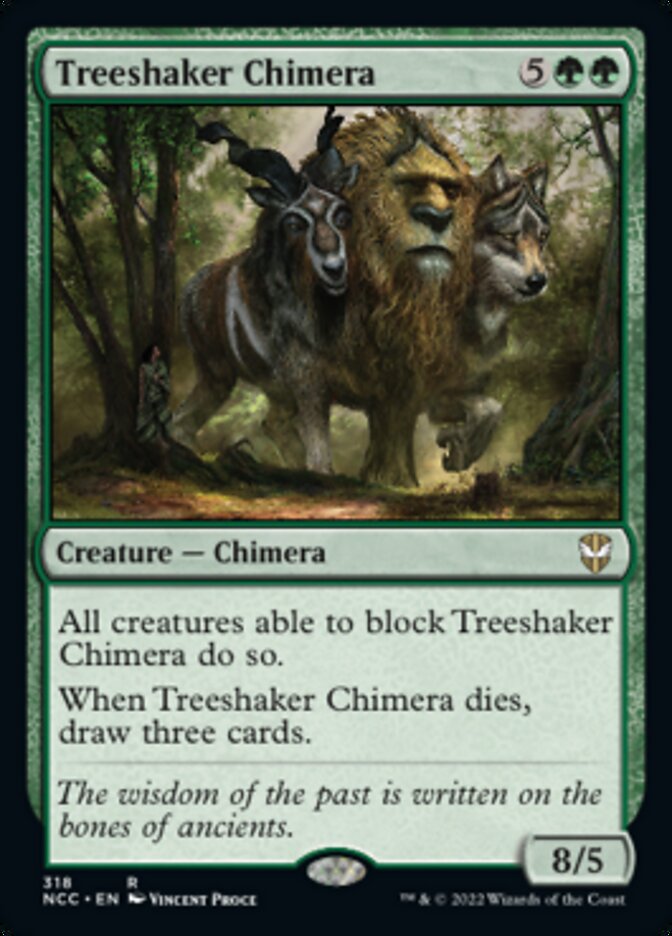 Treeshaker Chimera [Streets of New Capenna Commander] | Kessel Run Games Inc. 