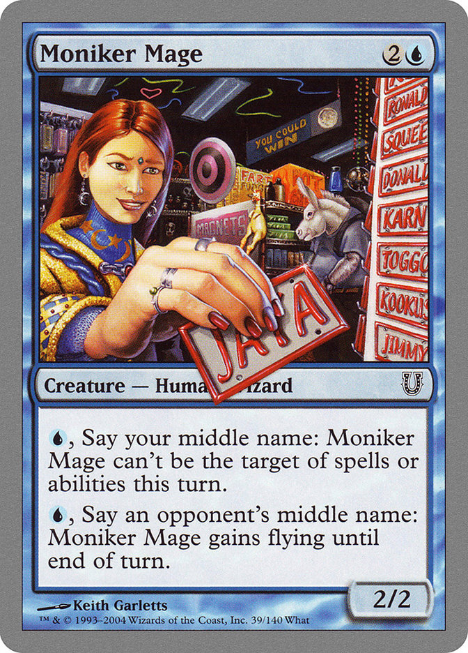 Moniker Mage [Unhinged] | Kessel Run Games Inc. 
