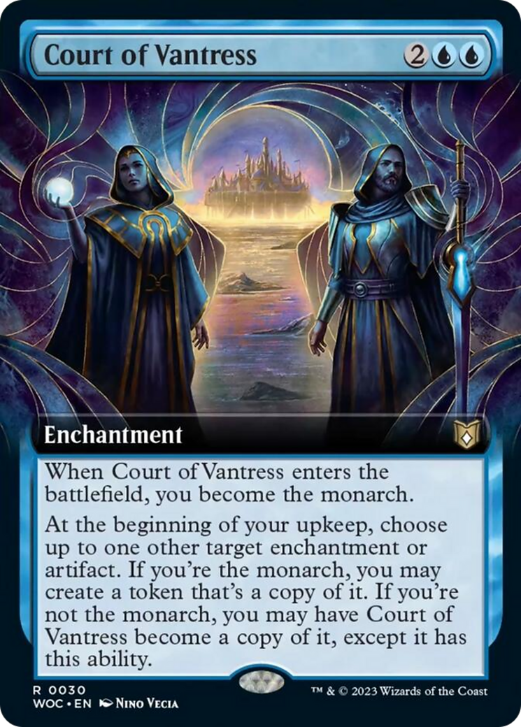 Court of Vantress (Extended Art) [Wilds of Eldraine Commander] | Kessel Run Games Inc. 