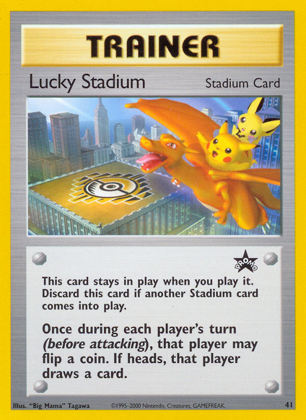 Lucky Stadium (41) [Wizards of the Coast: Black Star Promos] | Kessel Run Games Inc. 