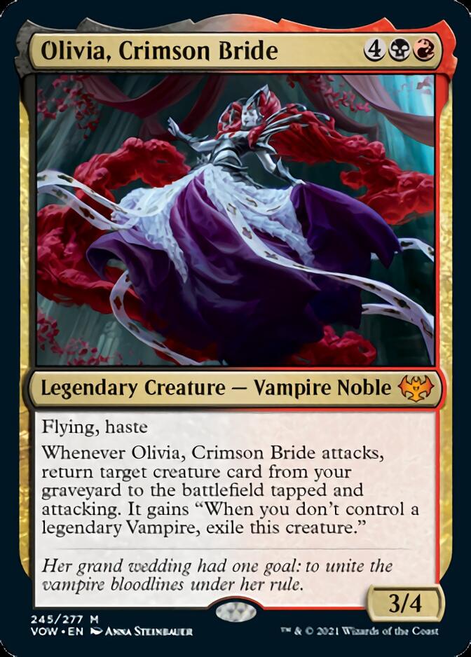 Olivia, Crimson Bride [Innistrad: Crimson Vow] | Kessel Run Games Inc. 