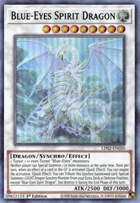 Blue-Eyes Spirit Dragon (Green) [LDS2-EN020] Ultra Rare | Kessel Run Games Inc. 