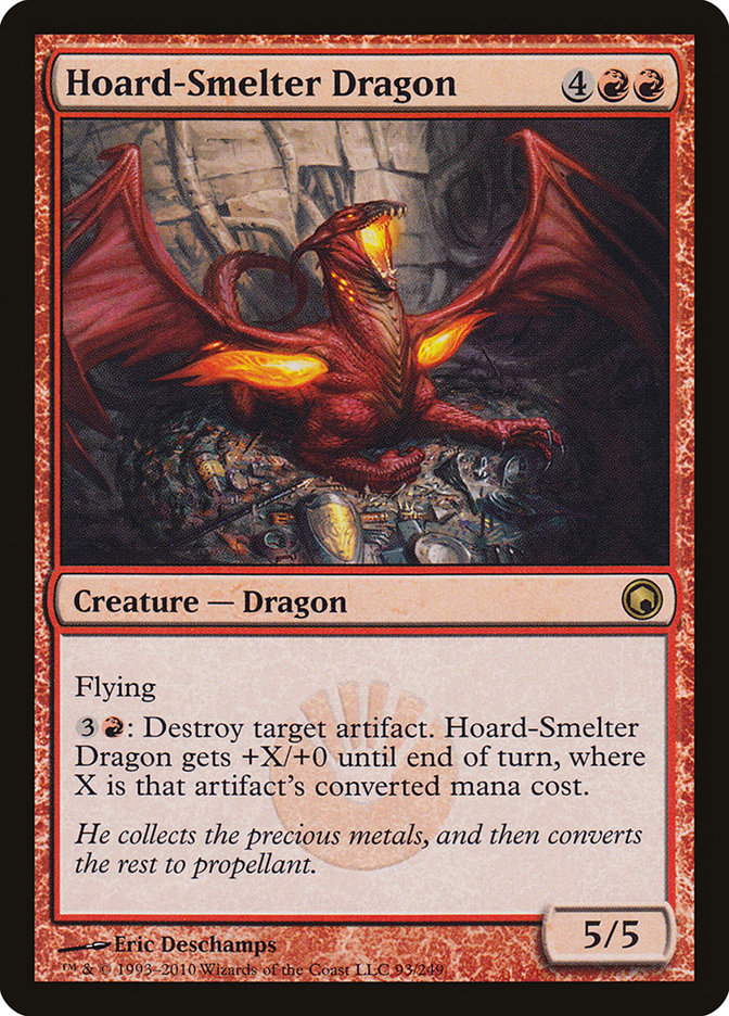 Hoard-Smelter Dragon [Scars of Mirrodin] | Kessel Run Games Inc. 