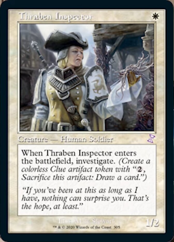 Thraben Inspector (Timeshifted) [Time Spiral Remastered] | Kessel Run Games Inc. 