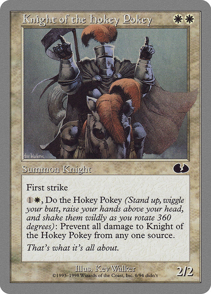 Knight of the Hokey Pokey [Unglued] | Kessel Run Games Inc. 