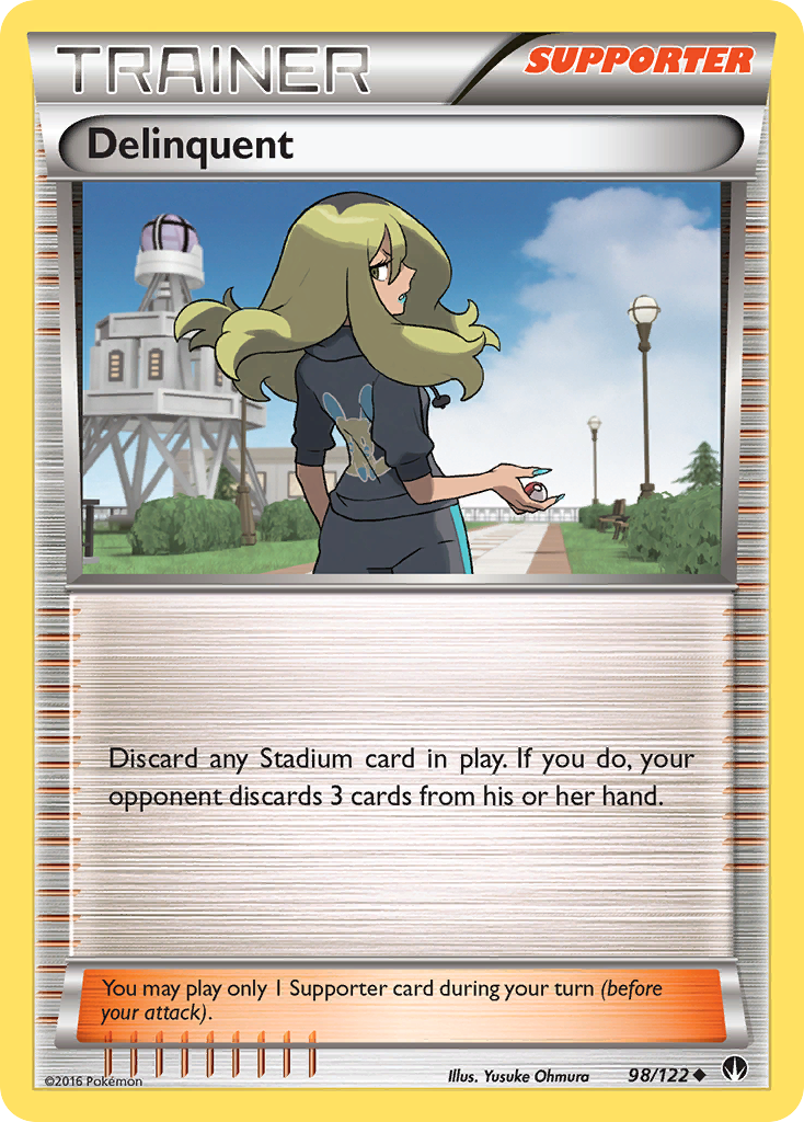 Delinquent (98/122) [XY: BREAKpoint] | Kessel Run Games Inc. 