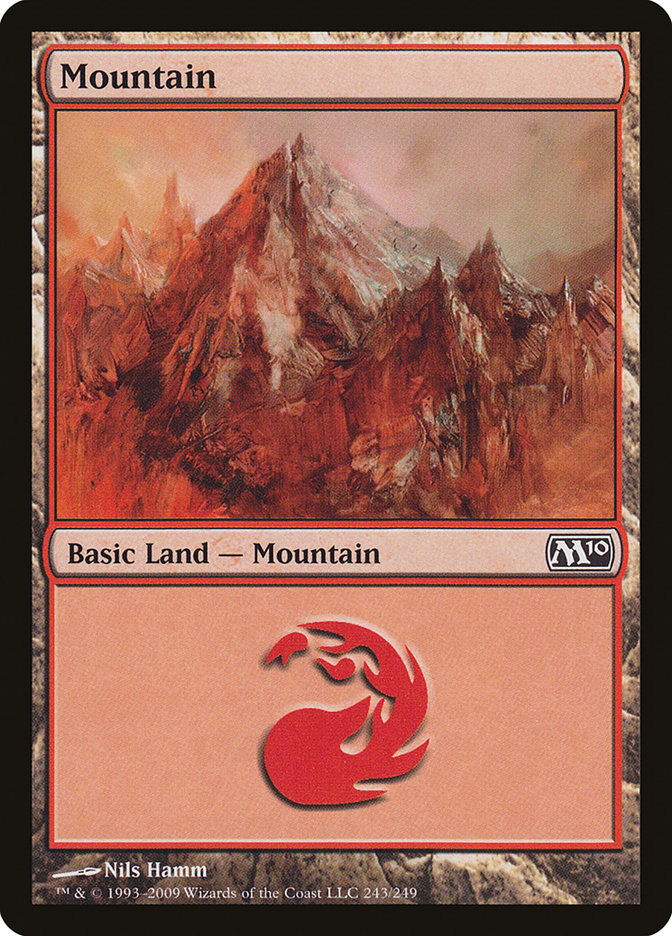 Mountain (243) [Magic 2010] | Kessel Run Games Inc. 