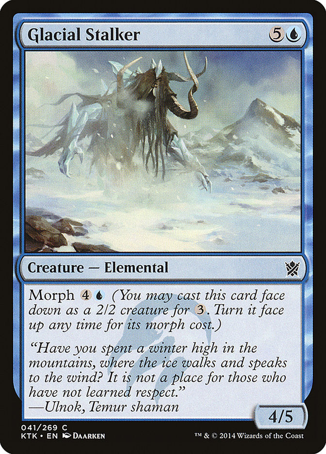 Glacial Stalker [Khans of Tarkir] | Kessel Run Games Inc. 