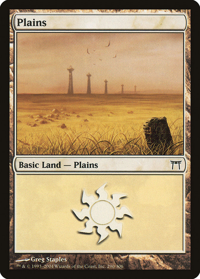 Plains (290) [Champions of Kamigawa] | Kessel Run Games Inc. 