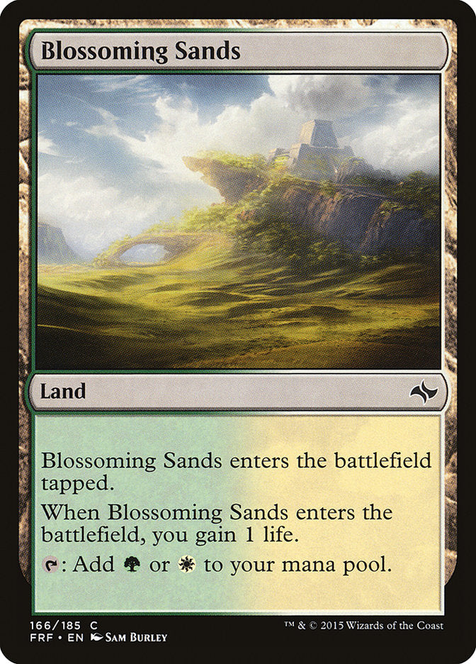 Blossoming Sands [Fate Reforged] | Kessel Run Games Inc. 