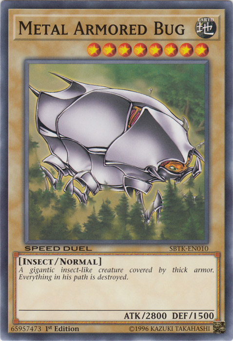 Metal Armored Bug [SBTK-EN010] Common | Kessel Run Games Inc. 