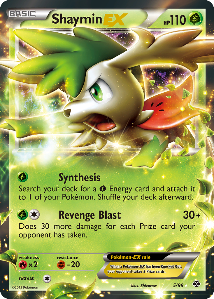 Shaymin EX (5/99) [Black & White: Next Destinies] | Kessel Run Games Inc. 