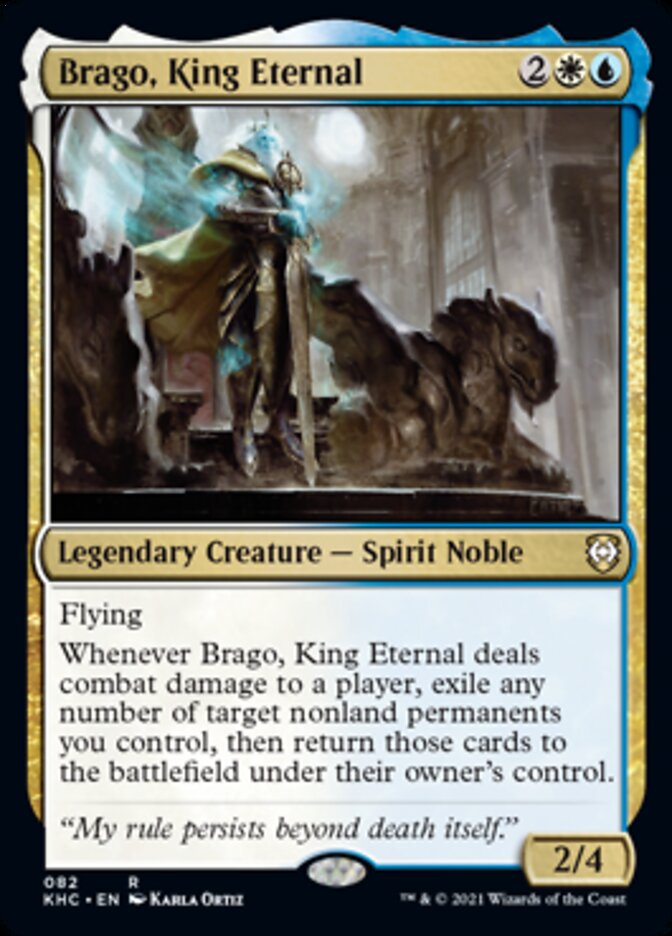 Brago, King Eternal [Kaldheim Commander] | Kessel Run Games Inc. 