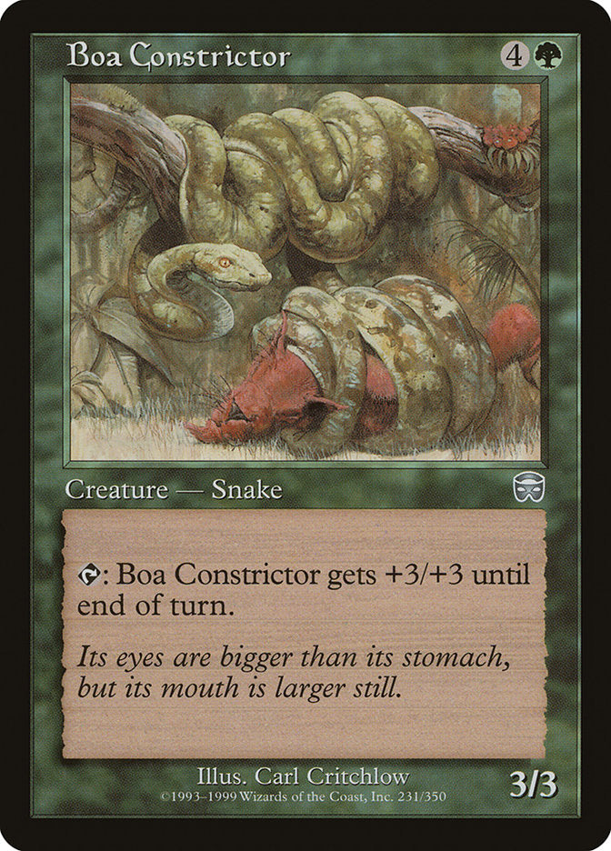 Boa Constrictor [Mercadian Masques] | Kessel Run Games Inc. 