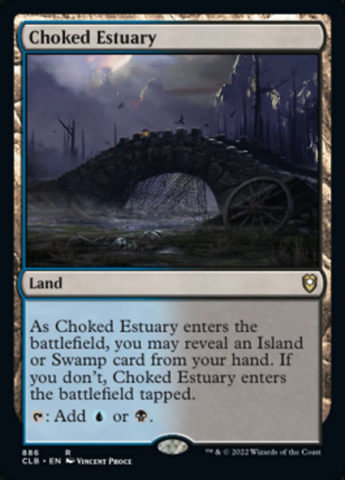 Choked Estuary [Commander Legends: Battle for Baldur's Gate] | Kessel Run Games Inc. 