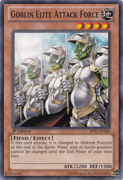 Goblin Elite Attack Force [BP01-EN140] Common | Kessel Run Games Inc. 