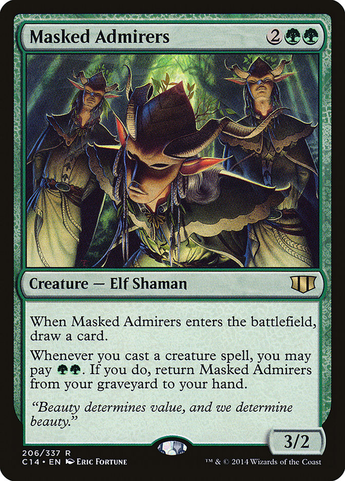 Masked Admirers [Commander 2014] | Kessel Run Games Inc. 