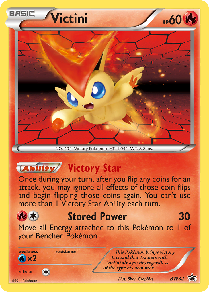 Victini (BW32) [Black & White: Black Star Promos] | Kessel Run Games Inc. 