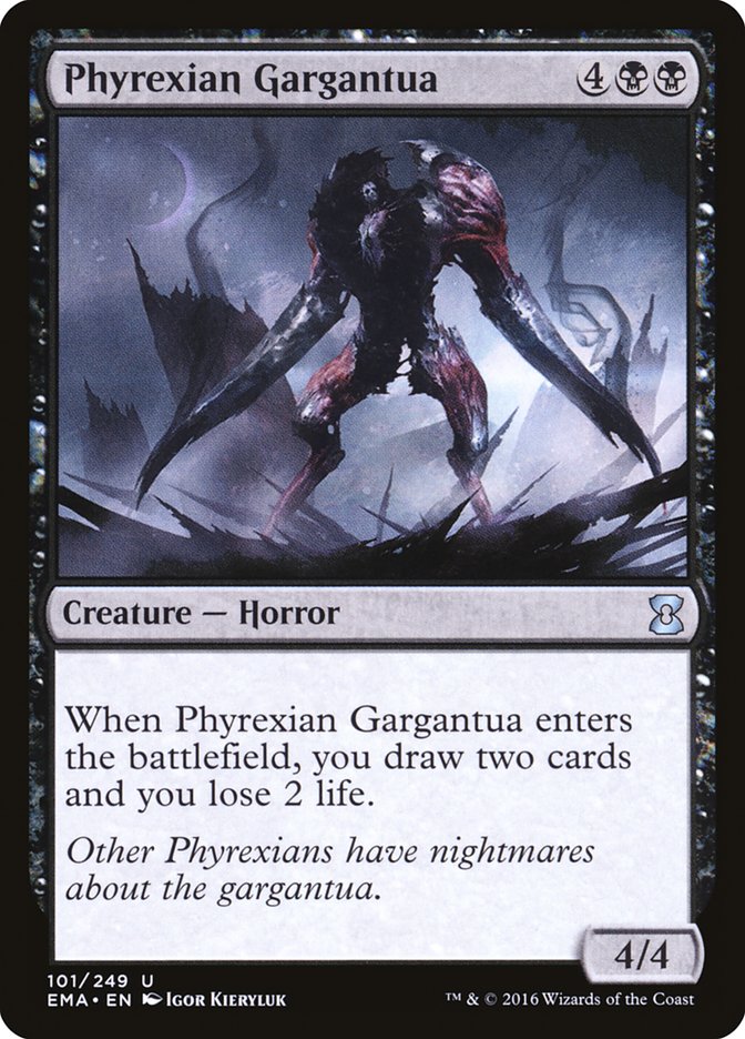 Phyrexian Gargantua [Eternal Masters] | Kessel Run Games Inc. 