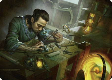 Renowned Weaponsmith Art Card [Commander Masters Art Series] | Kessel Run Games Inc. 