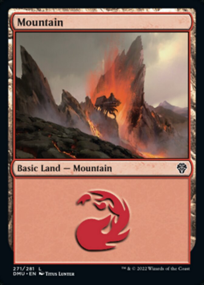 Mountain (271) [Dominaria United] | Kessel Run Games Inc. 