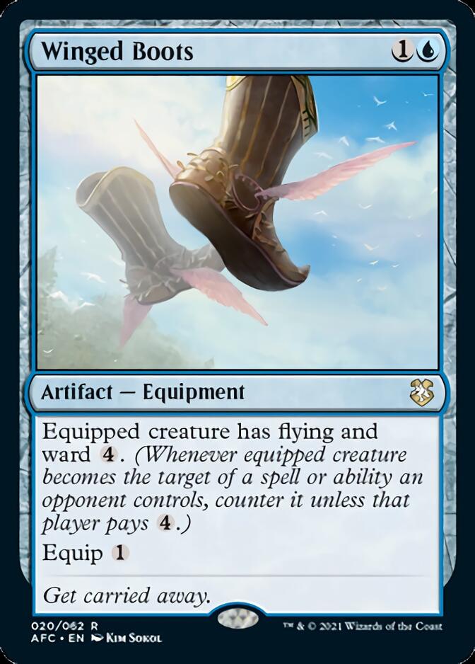 Winged Boots [Dungeons & Dragons: Adventures in the Forgotten Realms Commander] | Kessel Run Games Inc. 