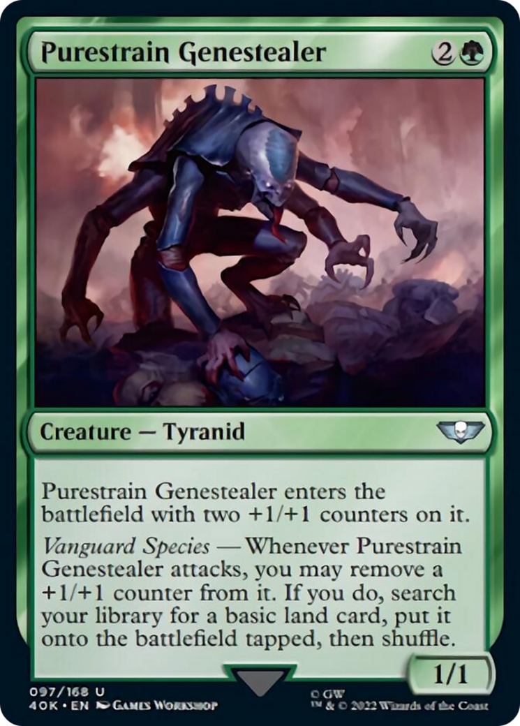 Purestrain Genestealer [Warhammer 40,000] | Kessel Run Games Inc. 