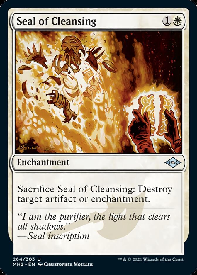 Seal of Cleansing (Foil Etched) [Modern Horizons 2] | Kessel Run Games Inc. 