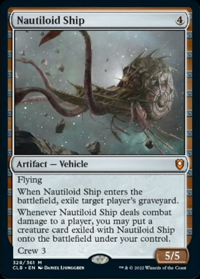 Nautiloid Ship [Commander Legends: Battle for Baldur's Gate] | Kessel Run Games Inc. 