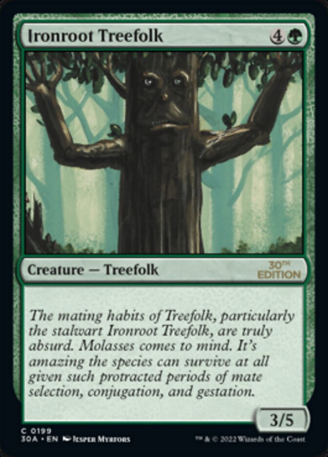 Ironroot Treefolk [30th Anniversary Edition] | Kessel Run Games Inc. 