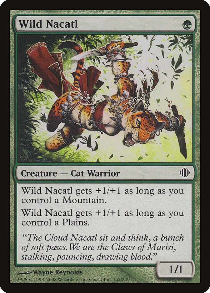 Wild Nacatl [Shards of Alara] | Kessel Run Games Inc. 