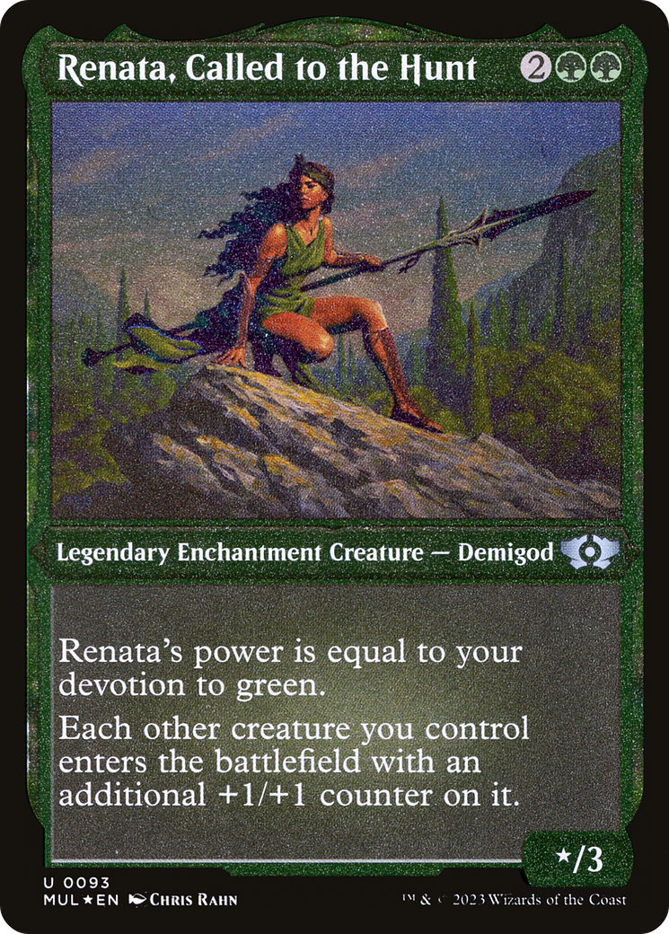 Renata, Called to the Hunt (Foil Etched) [Multiverse Legends] | Kessel Run Games Inc. 
