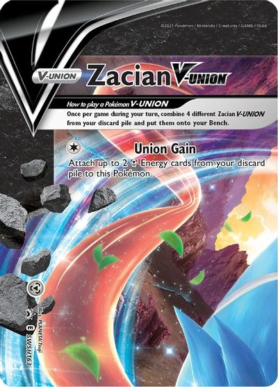 Zacian V-Union (SWSH163) [Sword & Shield: Black Star Promos] | Kessel Run Games Inc. 